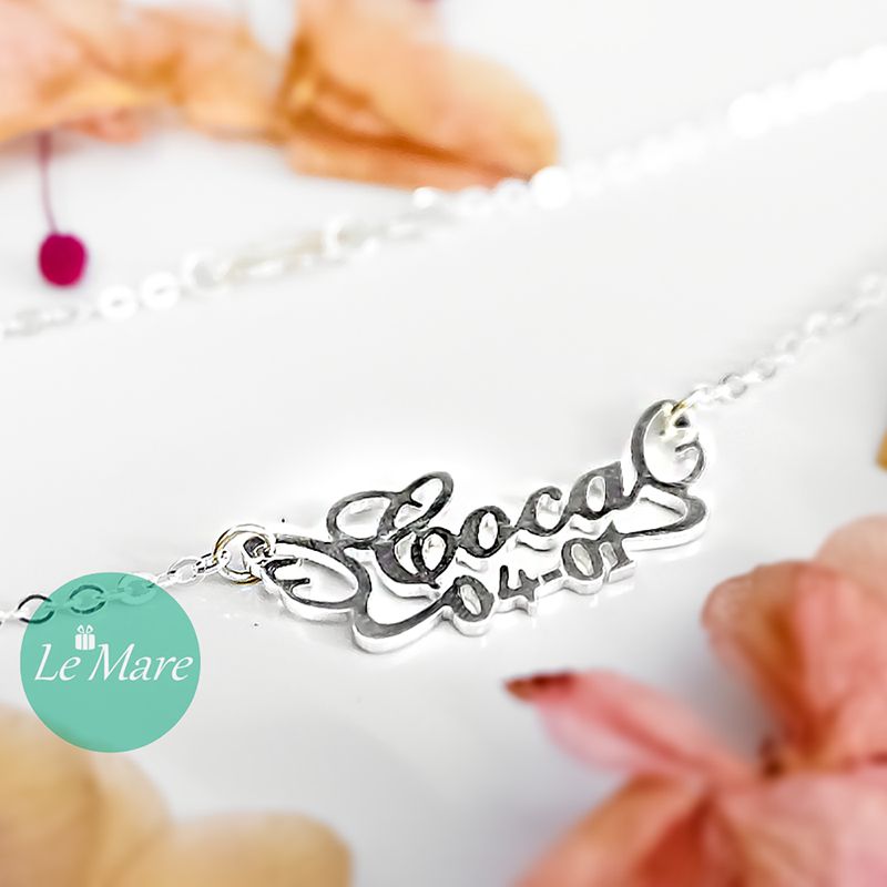Giảm 20% tất cả sản phẩm Dây chuyền Chữ Bạc - Món quà 1-6 Quốc Tế Thiếu Nhi Le'mare Jewelry LMJ