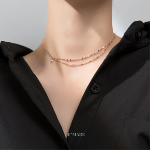 Dây chuyền bạc D6692 Le'mare Jewelry LMJ