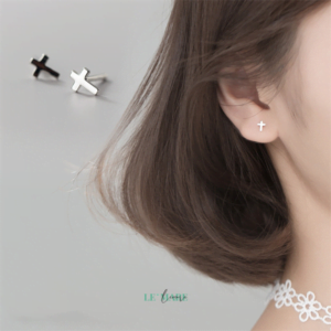Khuyên tai bạc G2725 Le'mare Jewelry LMJ