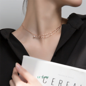 Dây chuyền bạc D6692 Le'mare Jewelry LMJ