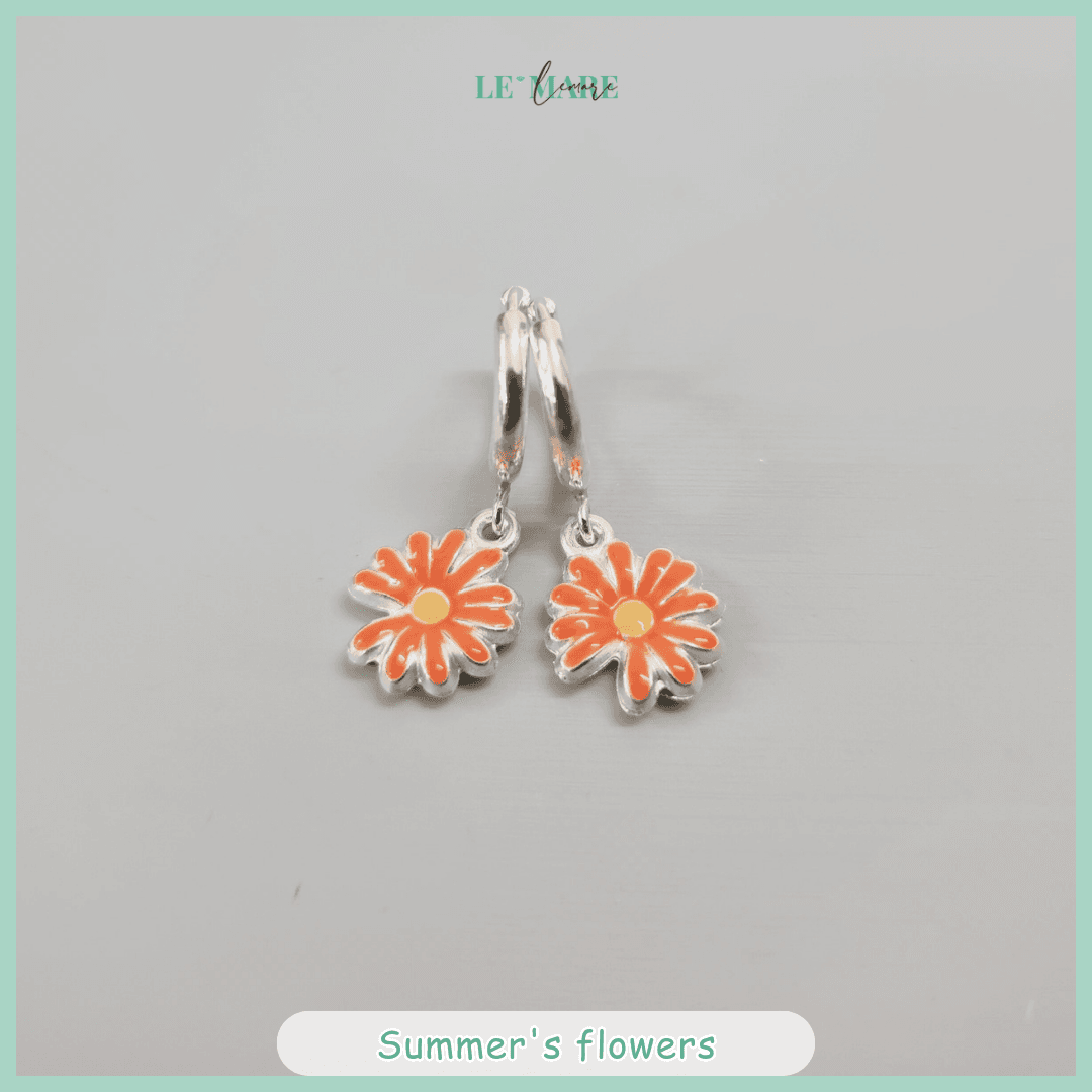 Mùa hè của bé sẽ trở nên thật đặc biệt cùng BST khuyên Summer's flowers Le'Mare Jewelry LMJ Le'mare Jewelry LMJ
