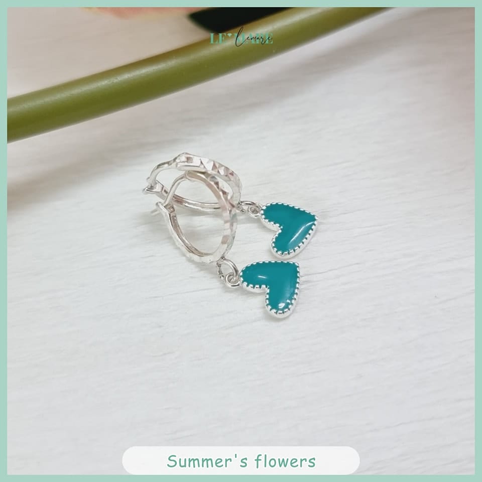 BST Khuyên tai Bạc cho bé yêu - Niềm vui rực rỡ Le'mare Jewelry LMJ