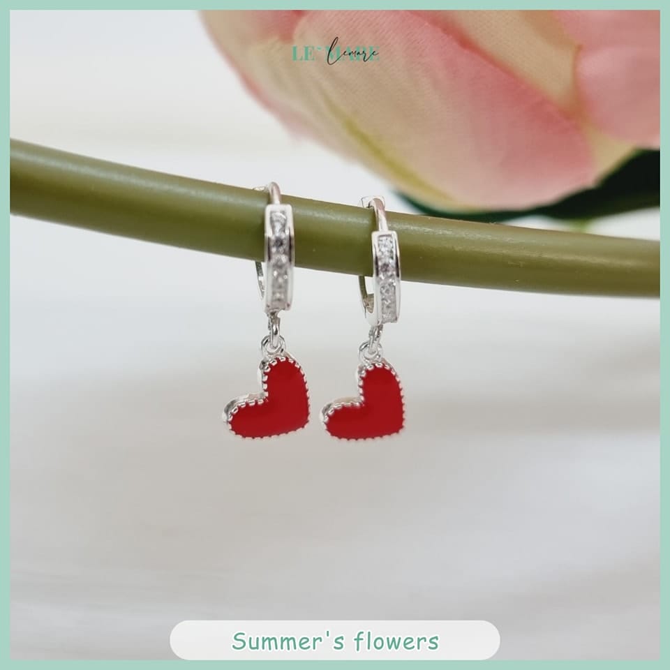 BST Khuyên tai Bạc cho bé yêu - Niềm vui rực rỡ Le'mare Jewelry LMJ