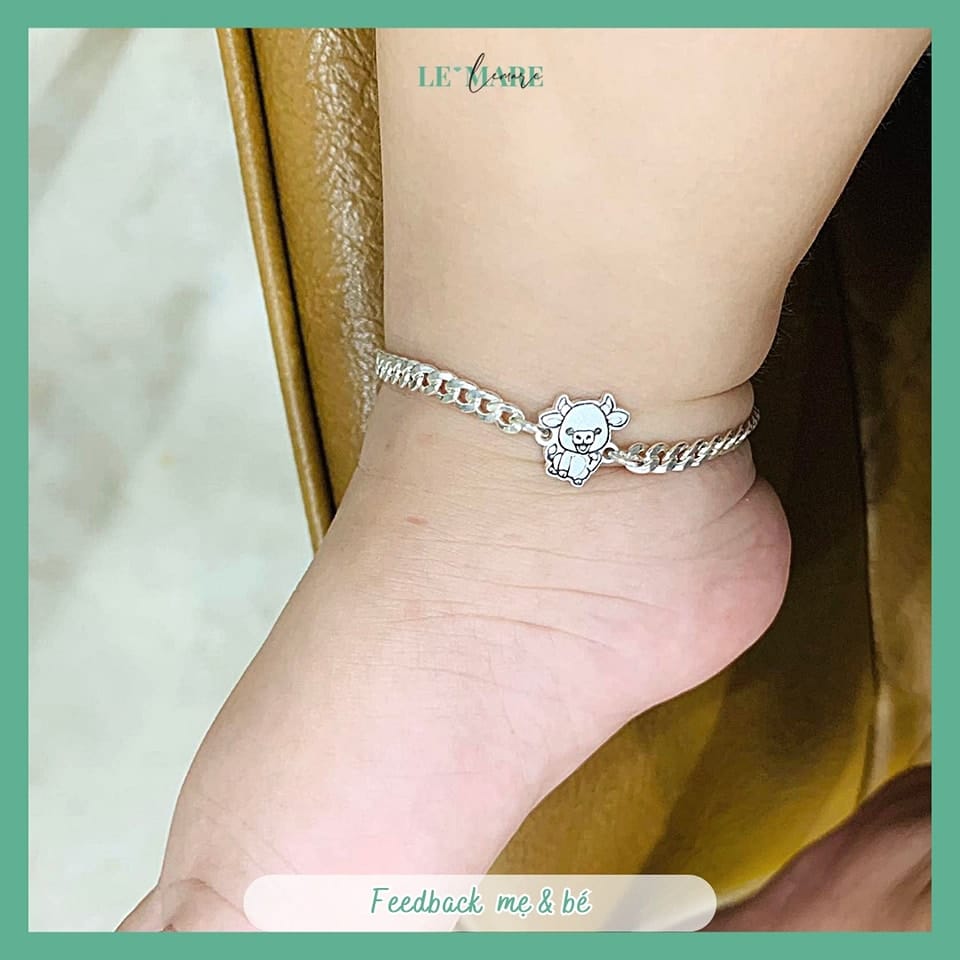 BST Lắc theo tên bé yêu, món quà lưu dấu yêu thương của cha mẹ Le'mare Jewelry LMJ