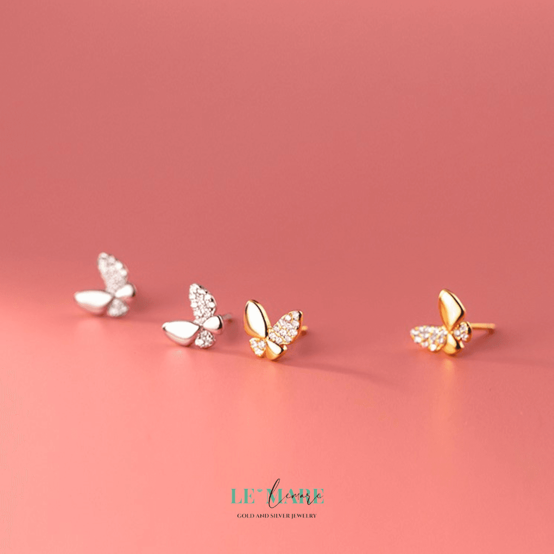 Khuyên tai bạc Le'Mare Jewelry G8864 Le'mare Jewelry LMJ