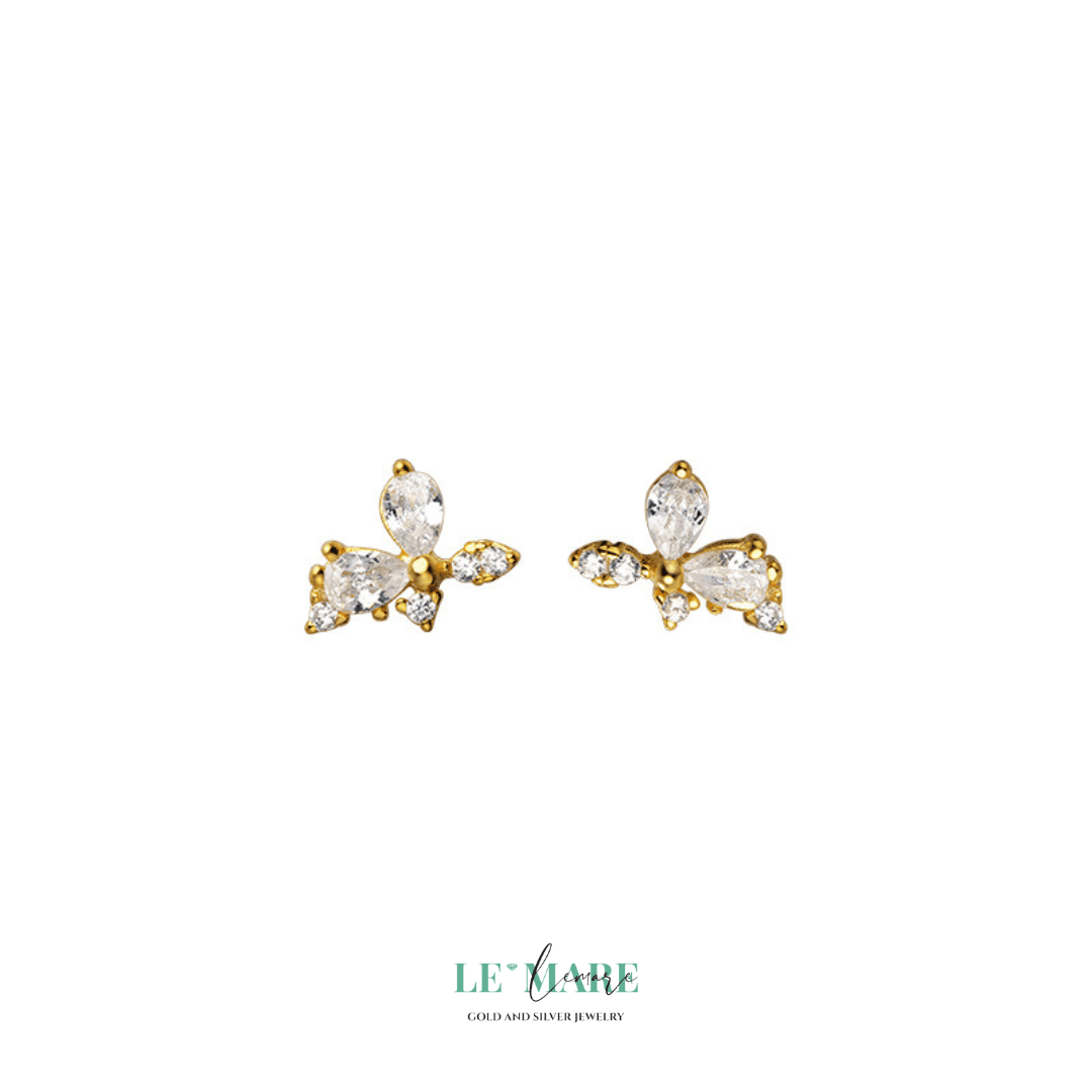 Khuyên tai bạc Le'Mare Jewelry M00506 Le'mare Jewelry LMJ
