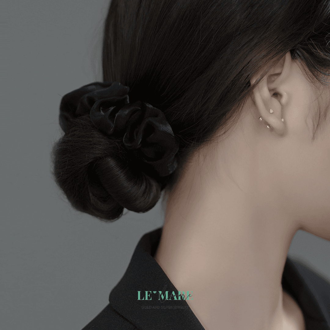 Khuyên tai bạc Le'Mare Jewelry M00081 Le'mare Jewelry LMJ