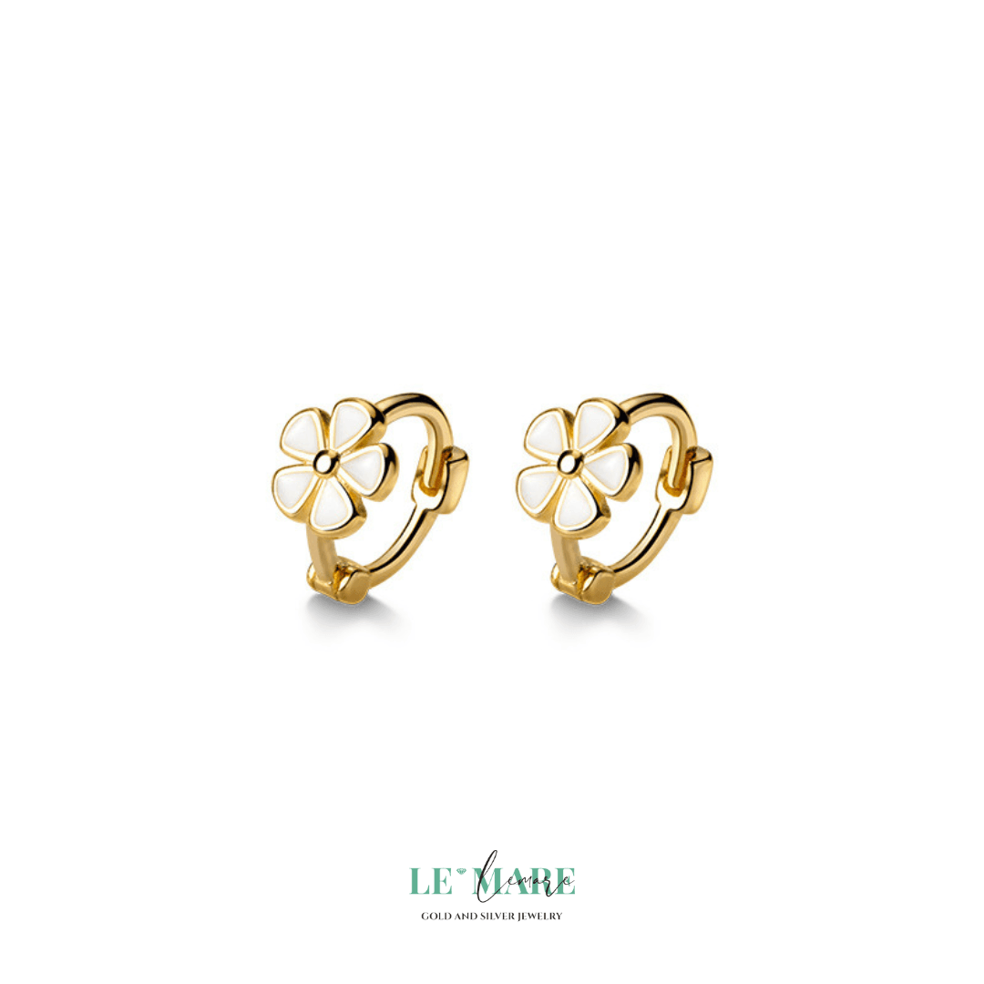 Khuyên tai bạc Le'Mare Jewelry M01439 Le'mare Jewelry LMJ