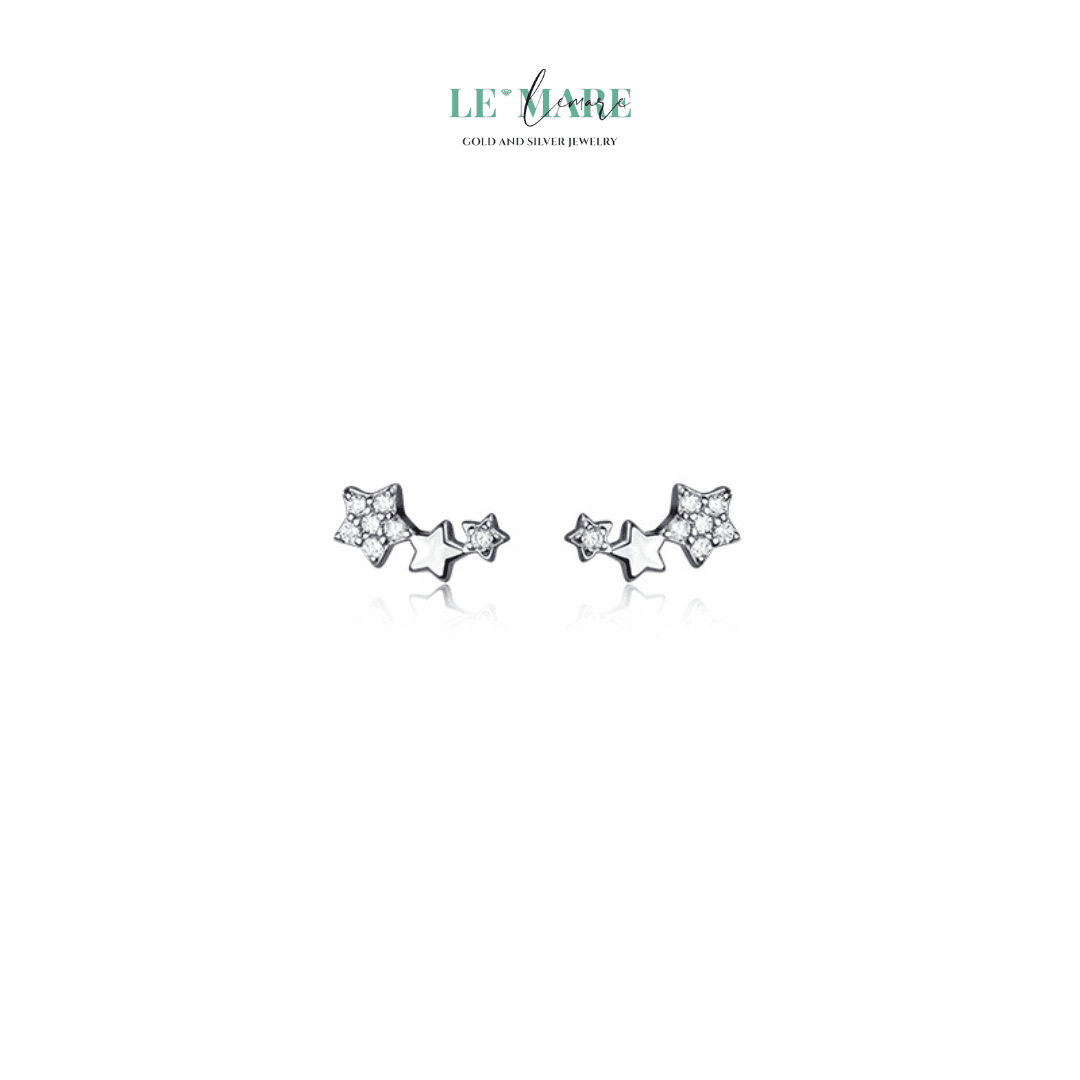 Khuyên tai bạc Le'Mare Jewelry G9436 Le'mare Jewelry LMJ