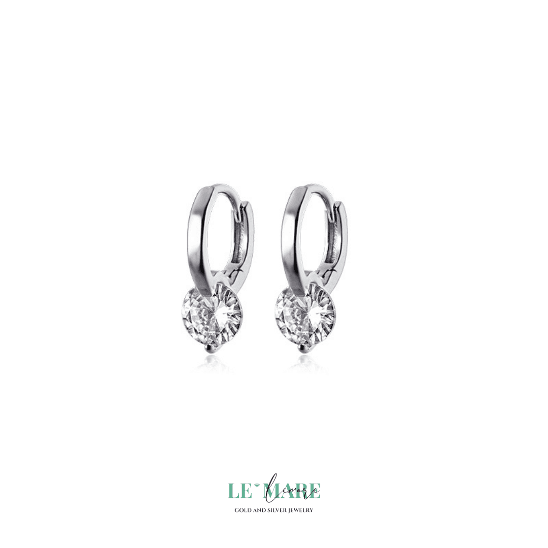 Khuyên tai bạc Le'Mare Jewelry G7190 Le'mare Jewelry LMJ