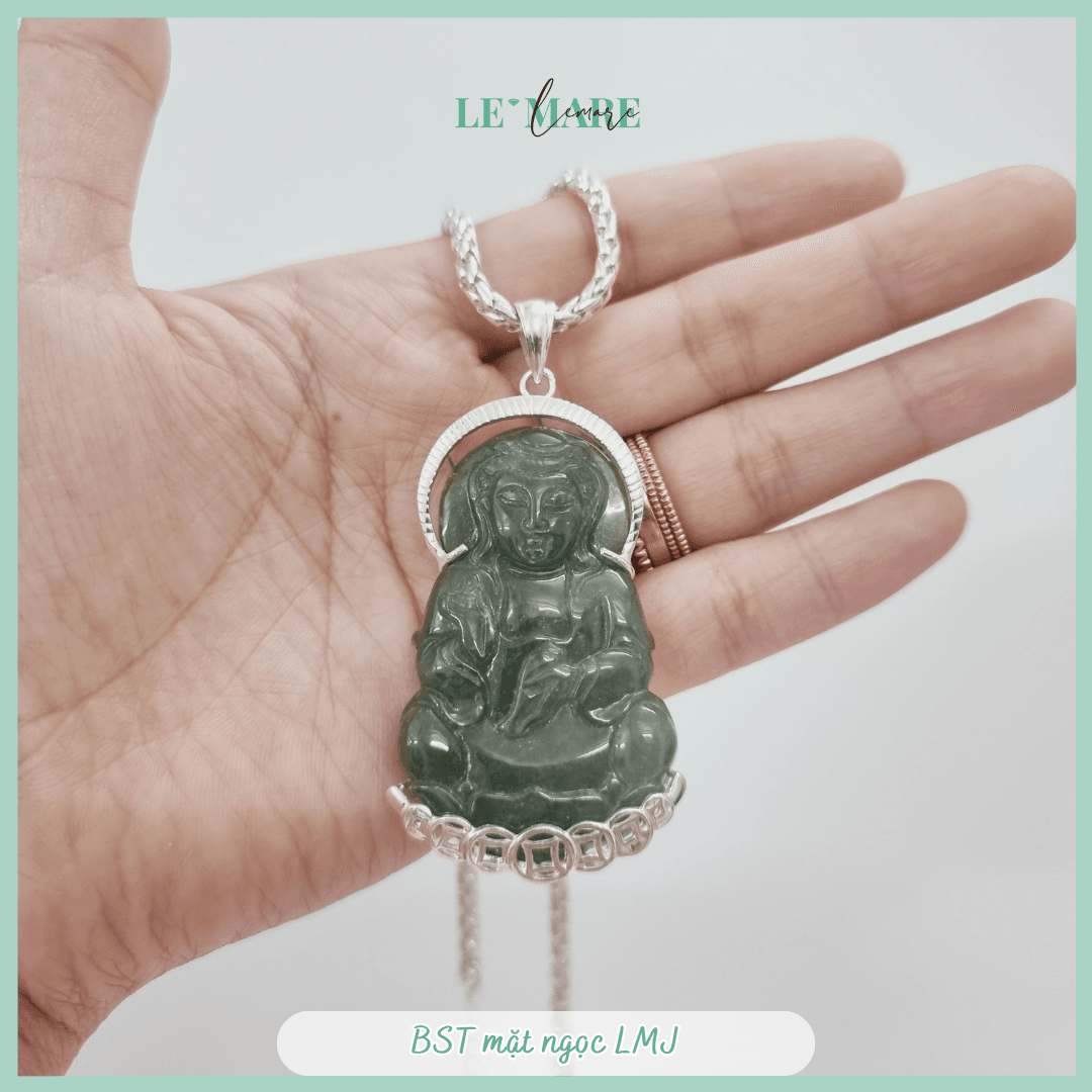 Dây chuyền mặt ngọc Le'mare Jewelry LMJ