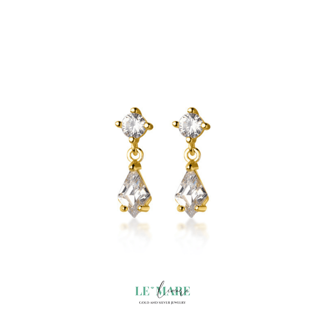 Khuyên tai bạc Le'Mare Jewelry G7118 Le'mare Jewelry LMJ