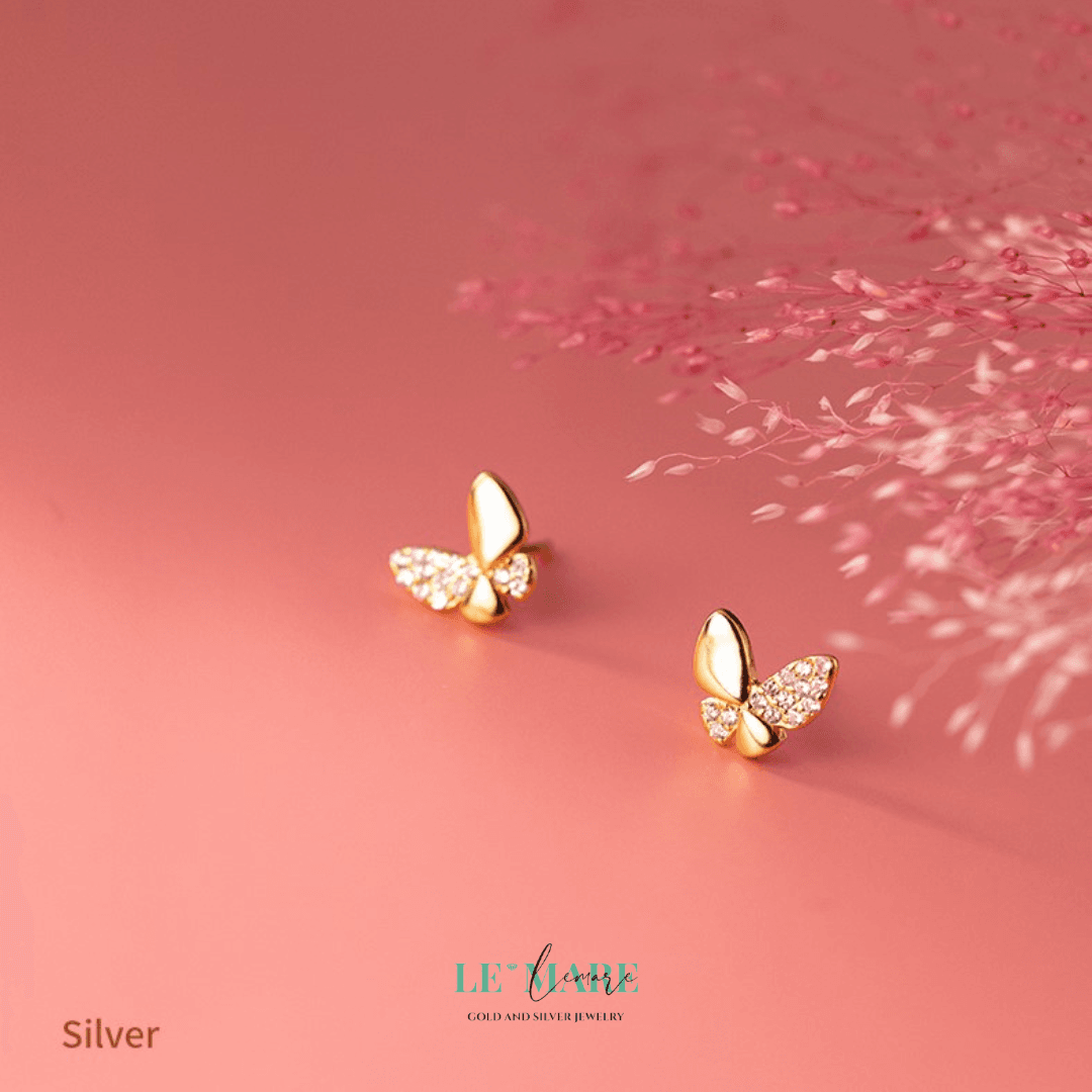 Khuyên tai bạc Le'Mare Jewelry G8864 Le'mare Jewelry LMJ