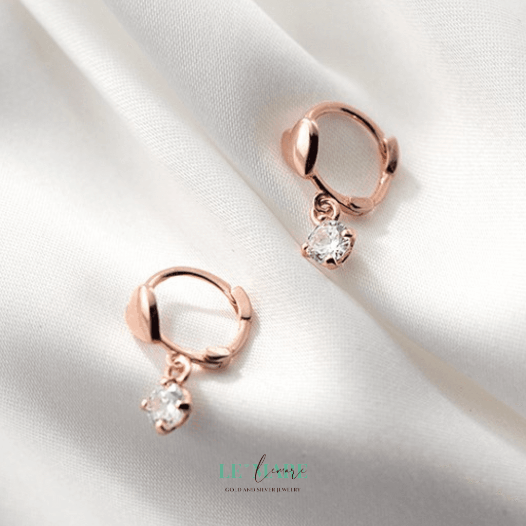 Khuyên tai bạc Le'Mare Jewelry G6654 Le'mare Jewelry LMJ