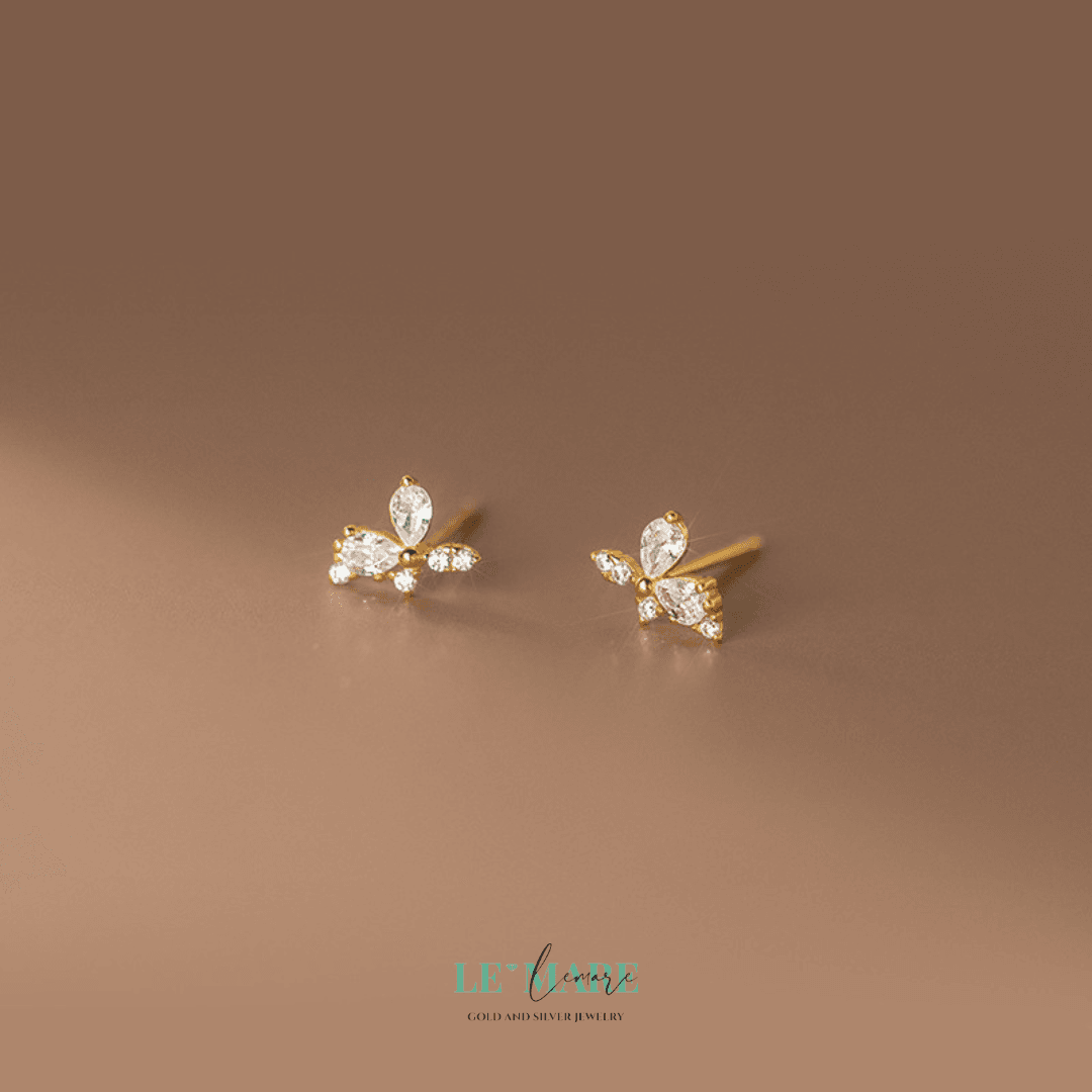 Khuyên tai bạc Le'Mare Jewelry M00506 Le'mare Jewelry LMJ