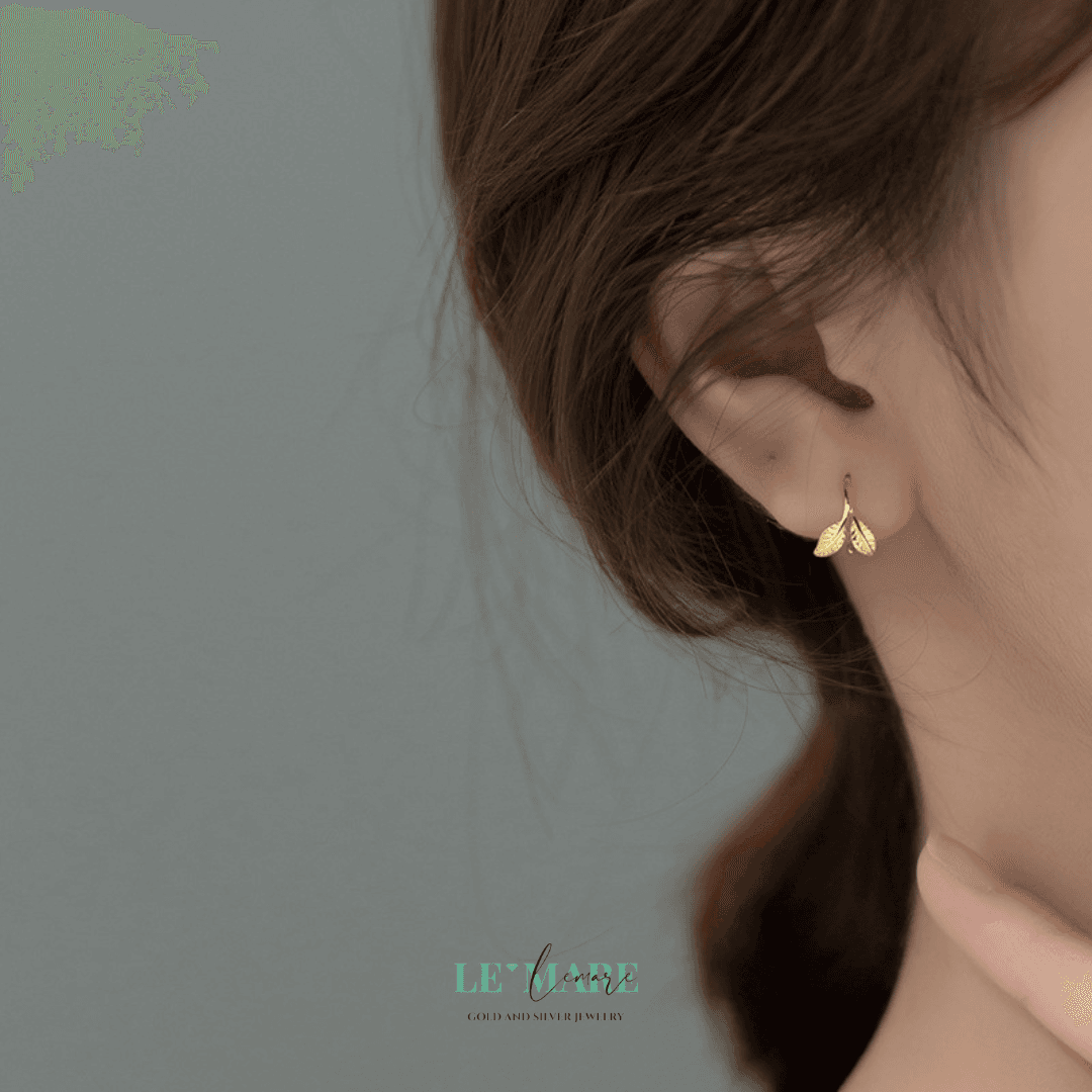 Khuyên tai bạc Le'Mare Jewelry G9109 Le'mare Jewelry LMJ