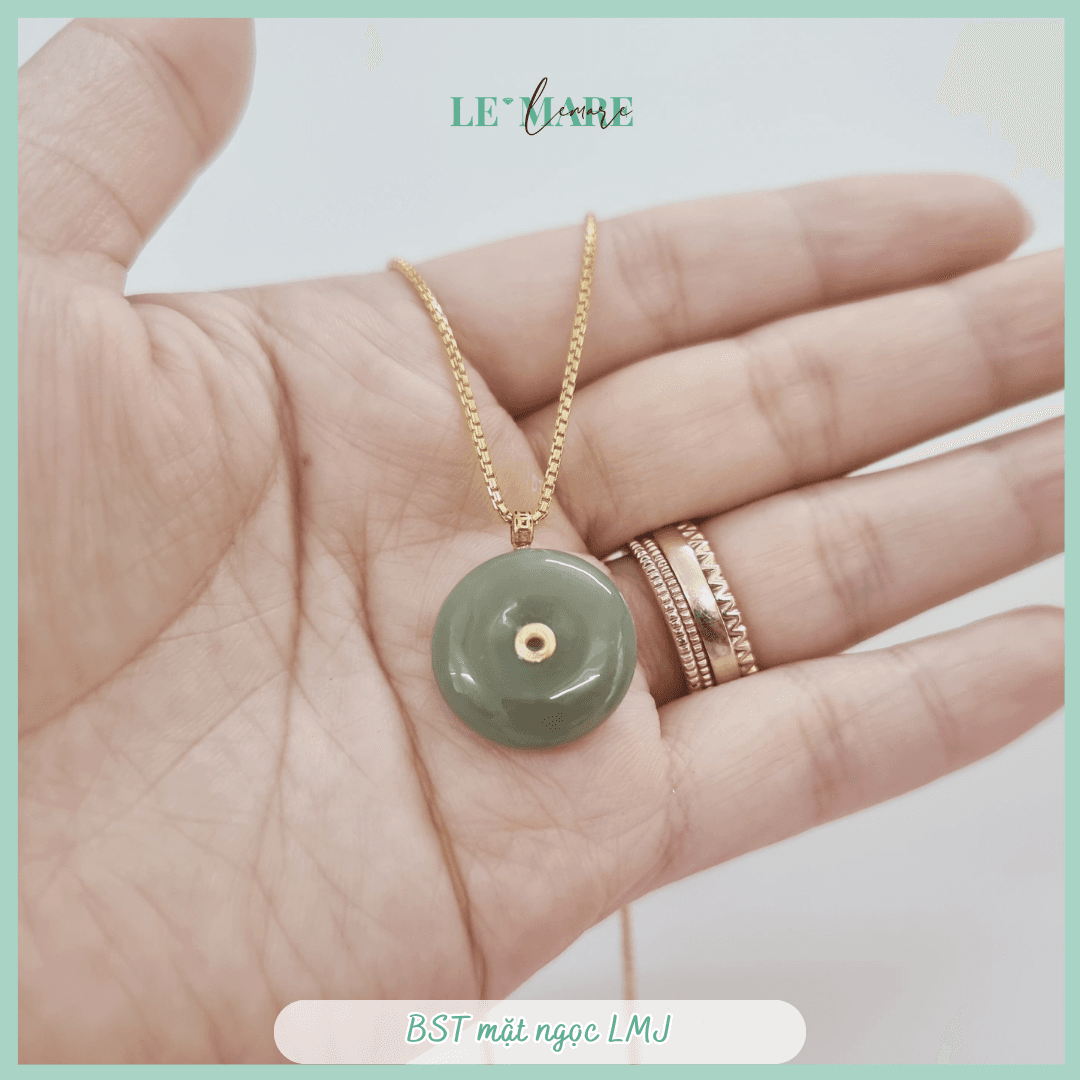 Dây chuyền mặt ngọc Le'mare Jewelry LMJ