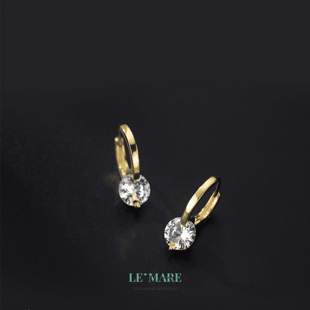 Khuyên tai bạc Le'Mare Jewelry G7190 Le'mare Jewelry LMJ