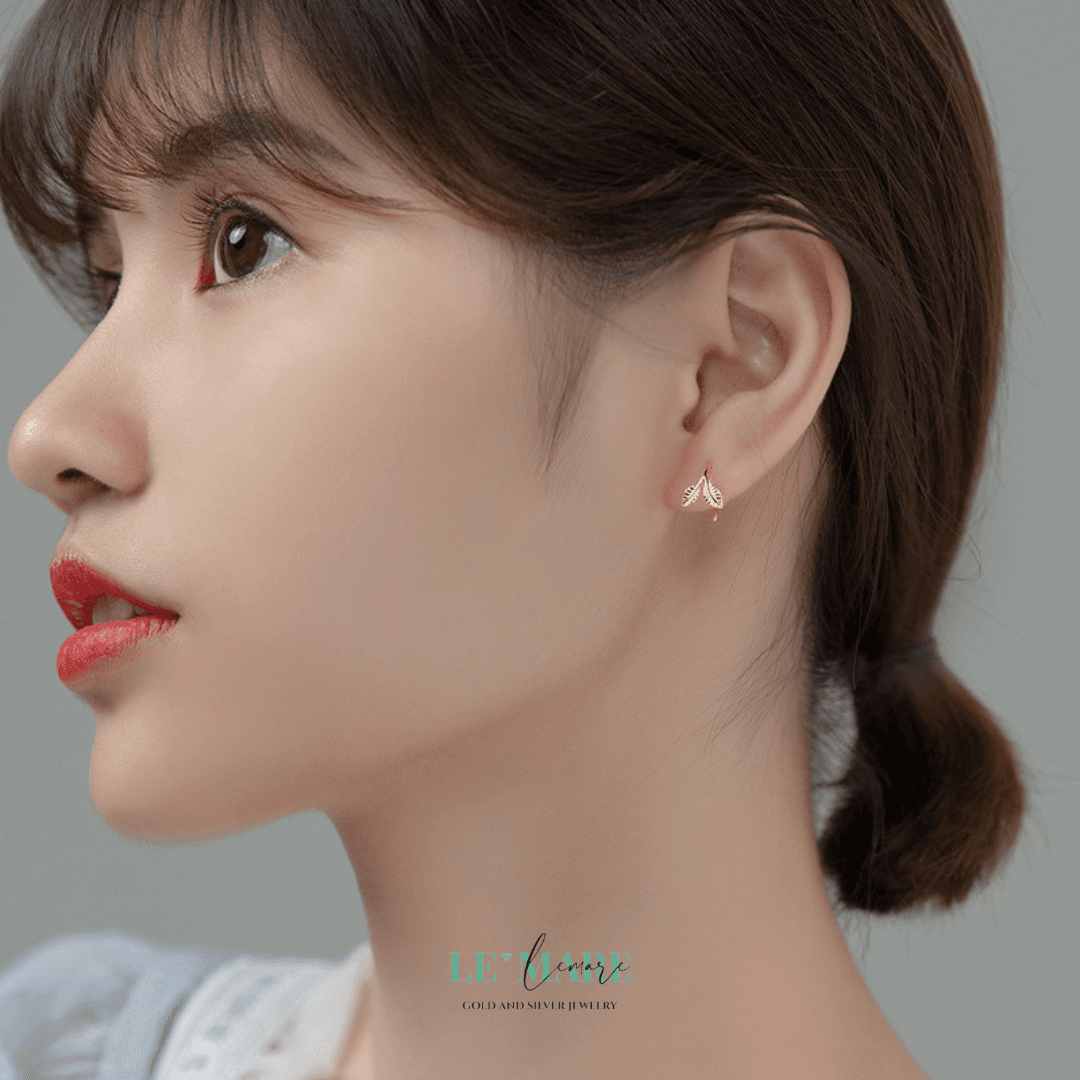 Khuyên tai bạc Le'Mare Jewelry G9109 Le'mare Jewelry LMJ