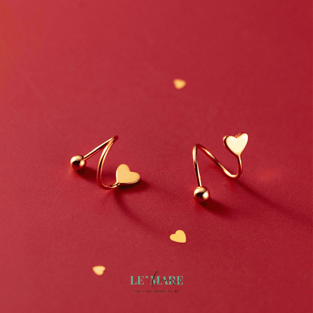 Khuyên tai bạc Le'Mare Jewelry G8899 Le'mare Jewelry LMJ
