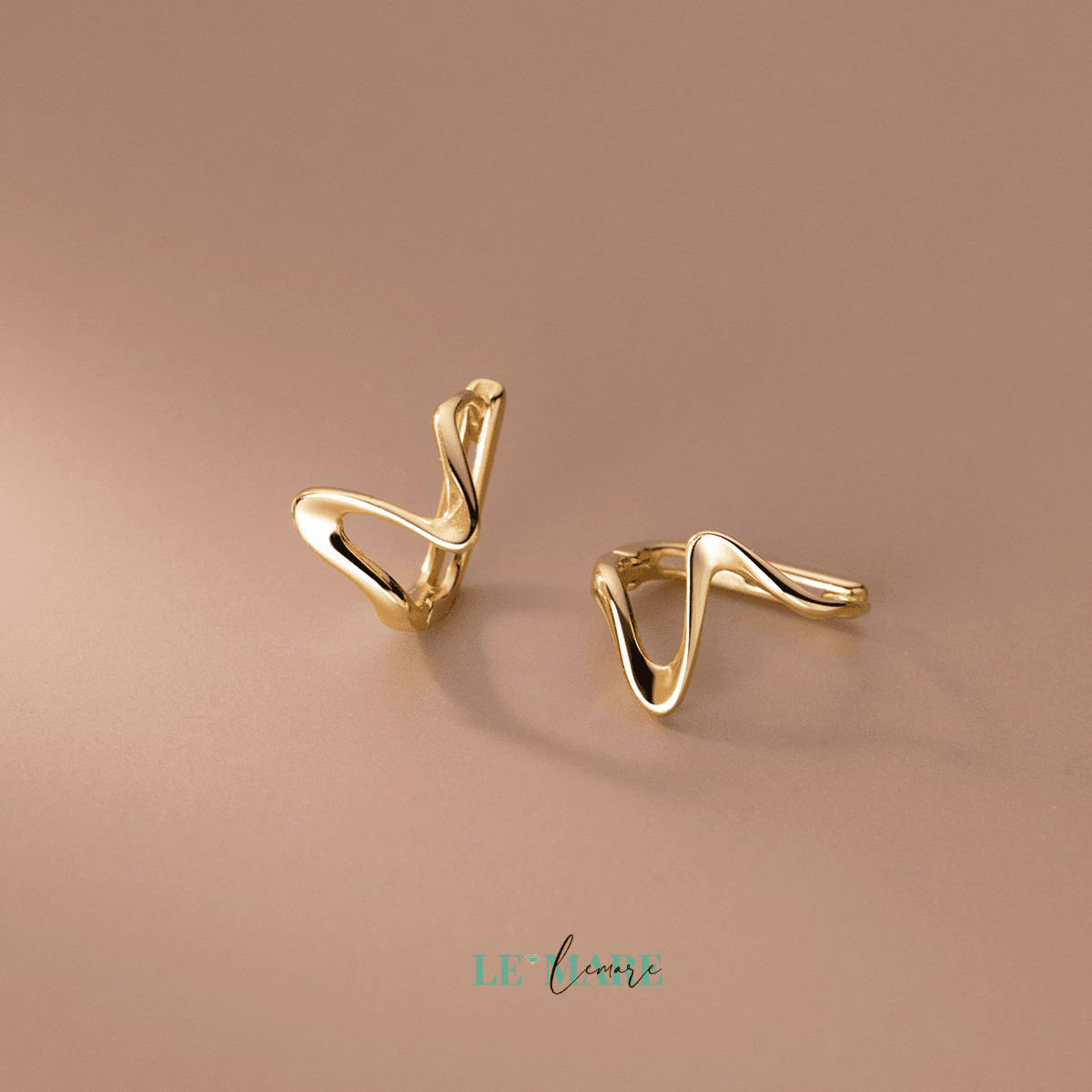 Khuyên tai bạc Le'Mare Jewelry M01273 Le'mare Jewelry LMJ