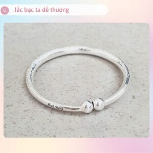 Vòng CR01 bạc ta treo charm Khánh bình an Le'Mare Jewelry Vòng CR01 bạc ta treo charm Khánh bình an Le'Mare Jewelry Le'mare Jewelry LMJ