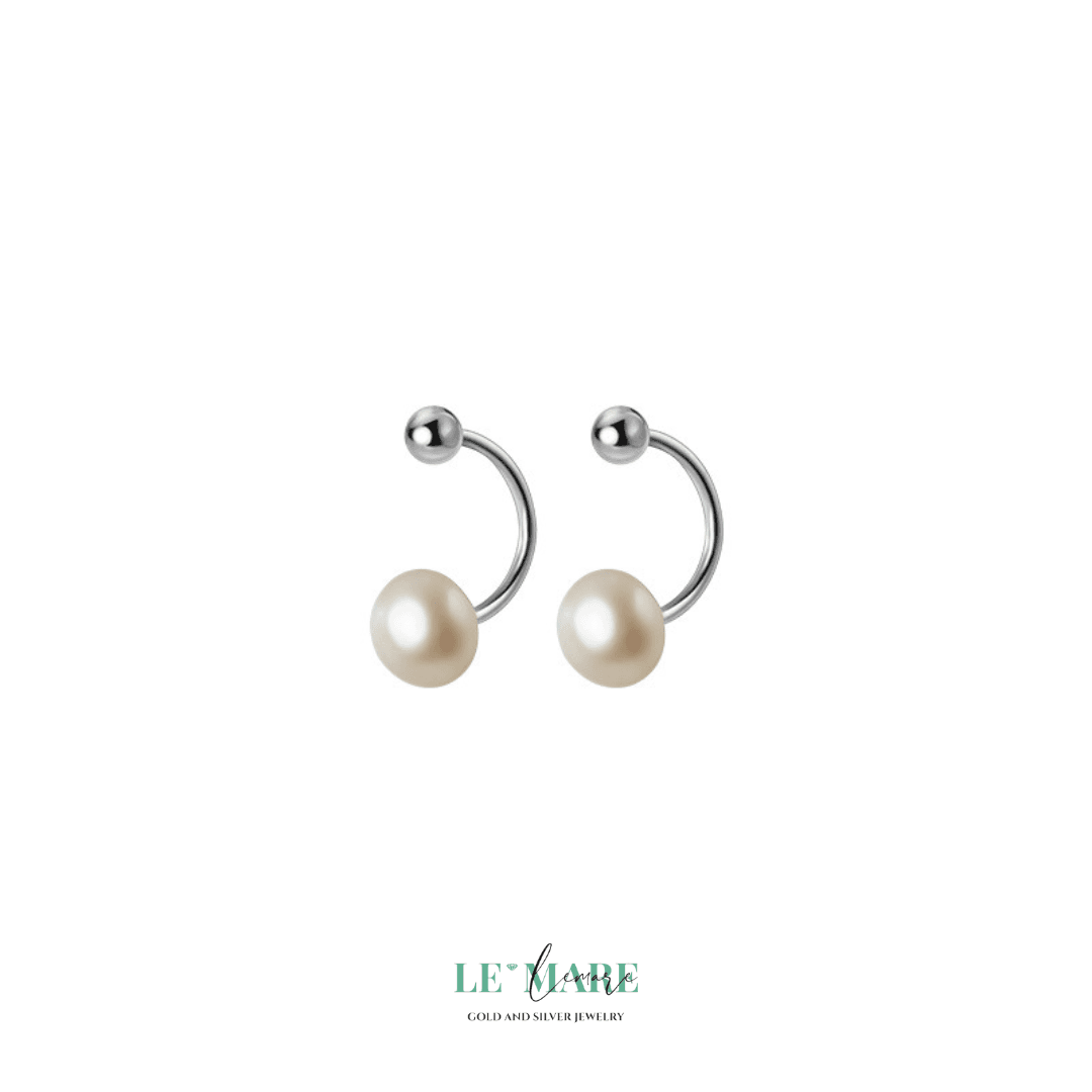 Khuyên tai bạc Le'Mare Jewelry G8347 Le'mare Jewelry LMJ