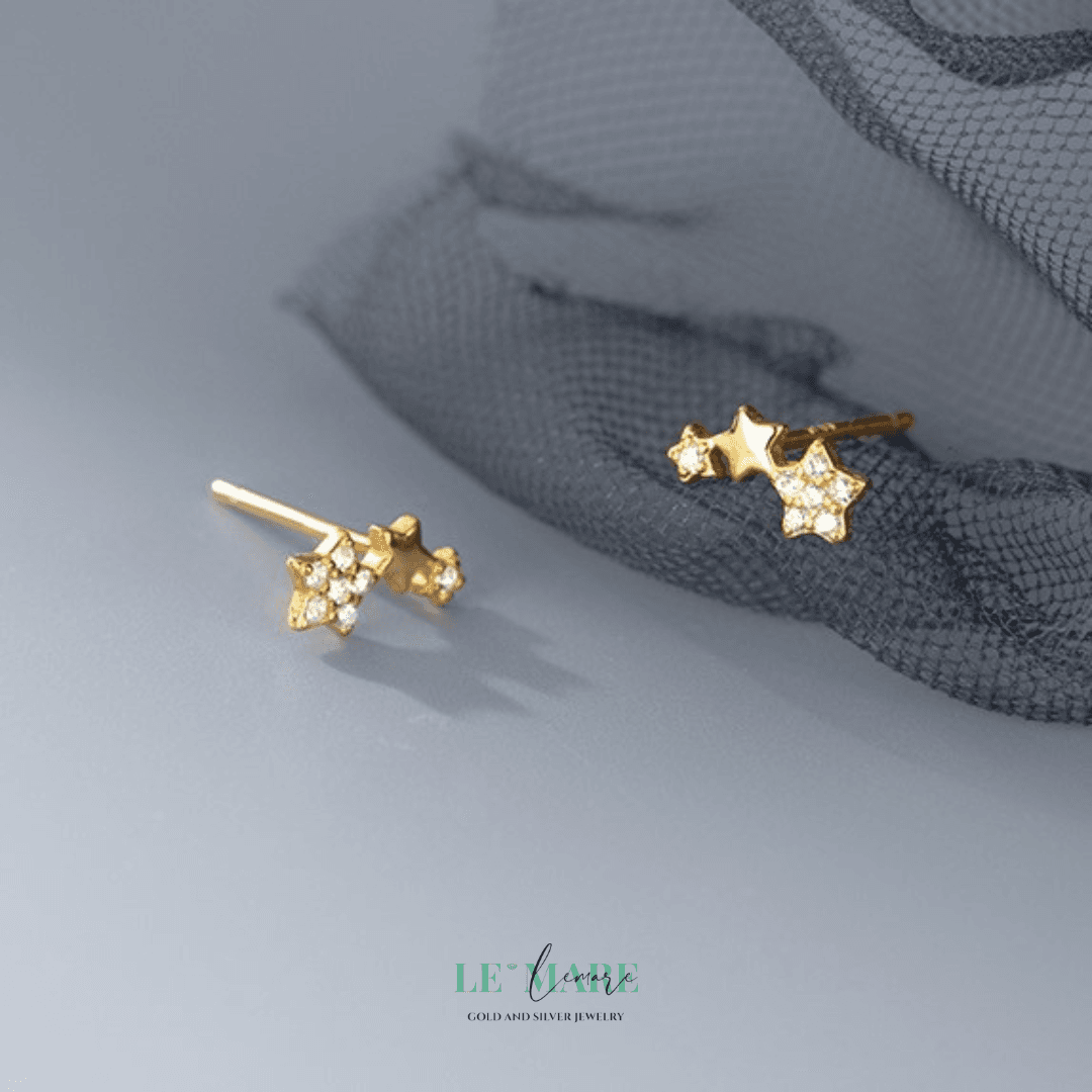 Khuyên tai bạc Le'Mare Jewelry G9436 Le'mare Jewelry LMJ