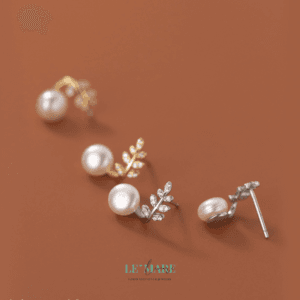 Khuyên tai bạc Le'Mare Jewelry G9363 Le'mare Jewelry LMJ