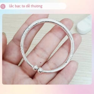 Vòng CR01 bạc ta treo charm Khánh bình an Le'Mare Jewelry Vòng CR01 bạc ta treo charm Khánh bình an Le'Mare Jewelry Le'mare Jewelry LMJ