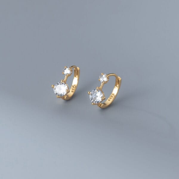Khuyên tai bạc Le'Mare Jewelry M01319 - Ảnh 2