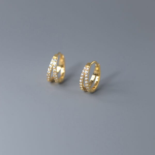 Khuyên tai bạc Le'Mare Jewelry M02243