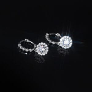 Khuyên tai bạc Le'Mare Jewelry LMJ M01849 Le'mare Jewelry LMJ