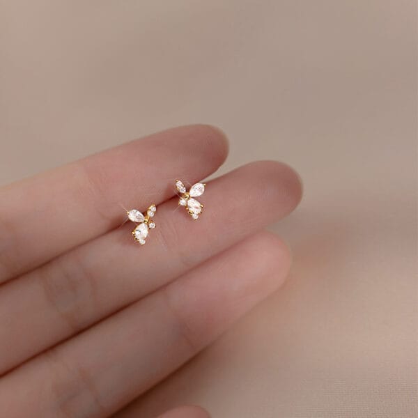 Khuyên tai bạc Le'Mare Jewelry M00506 - Ảnh 5