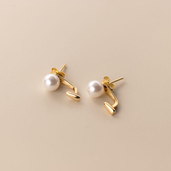 Khuyên tai bạc Le'Mare Jewelry M01343 - Ảnh 4