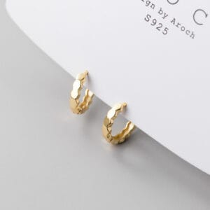Khuyên tai bạc Le'Mare Jewelry M00627 Le'mare Jewelry LMJ