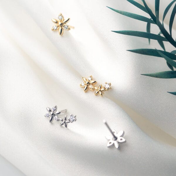 Khuyên tai bạc Le'Mare Jewelry G6378 - Ảnh 5