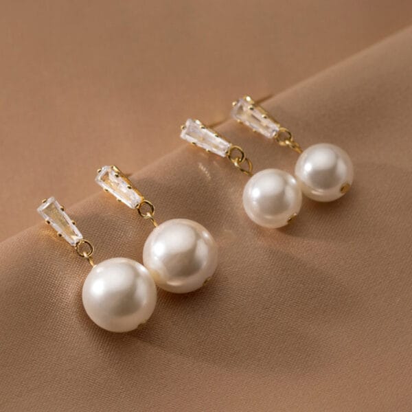 Khuyên tai bạc Le'Mare Jewelry M02462 - Ảnh 4