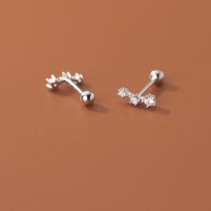 Khuyên tai bạc Le'Mare Jewelry G9405 Le'mare Jewelry LMJ