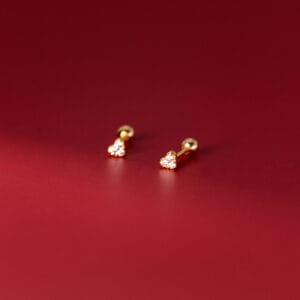 Khuyên tai bạc Le'Mare Jewelry M00081 Le'mare Jewelry LMJ