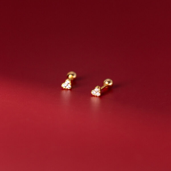 Khuyên tai bạc Le'Mare Jewelry M00081 - Ảnh 4