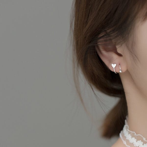 Khuyên tai bạc Le'Mare Jewelry G8899 - Ảnh 5