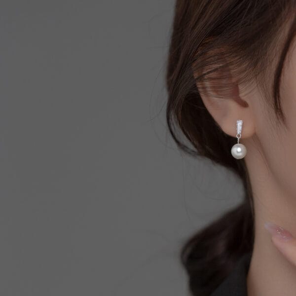 Khuyên tai bạc Le'Mare Jewelry M02462 - Ảnh 3