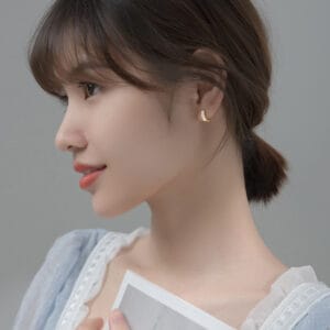 Khuyên tai bạc Le'Mare Jewelry G8951 Le'mare Jewelry LMJ