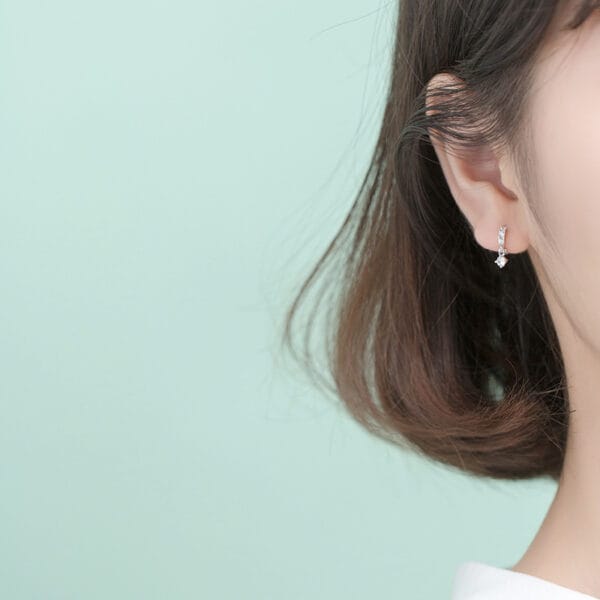 Khuyên tai bạc Le'Mare Jewelry G0733 - Ảnh 6