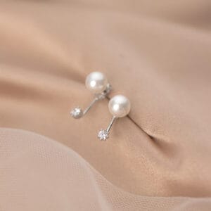 Khuyên tai bạc Le'Mare Jewelry G3061 Le'mare Jewelry LMJ