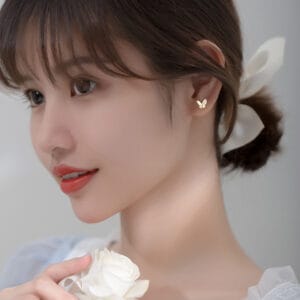 Khuyên tai bạc Le'Mare Jewelry G8864 Le'mare Jewelry LMJ