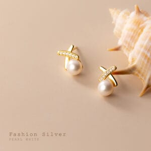 Khuyên tai bạc Le'Mare Jewelry G8965 Le'mare Jewelry LMJ
