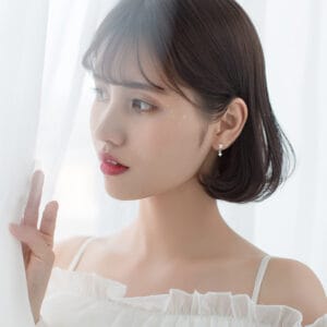 Khuyên tai bạc Le'Mare Jewelry G2312 Le'mare Jewelry LMJ