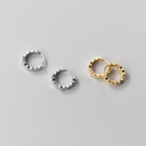 Khuyên tai bạc Le'Mare Jewelry M00627 Le'mare Jewelry LMJ